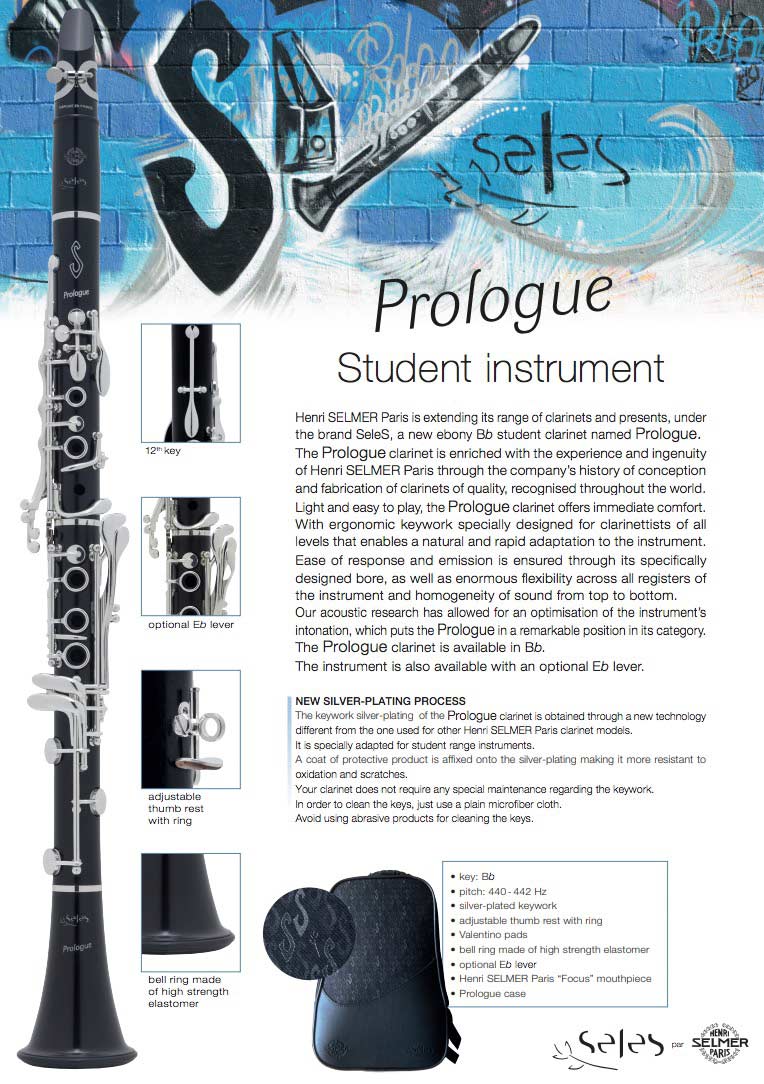 Humiliate On a large scale Sagging Prologue Selmer Clarinet - super student clarinet